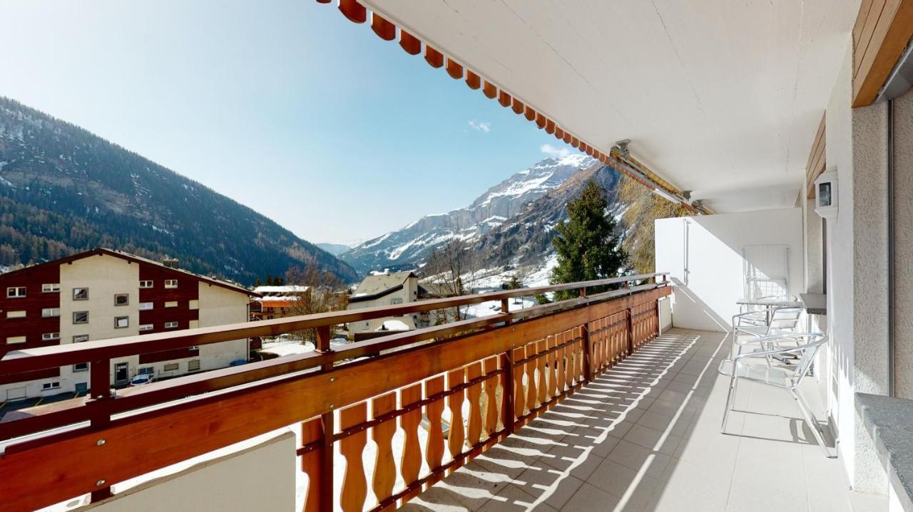 Gonenstein Residence In Leukerbad, Entire Apartment/Studio With Balcony Exterior photo