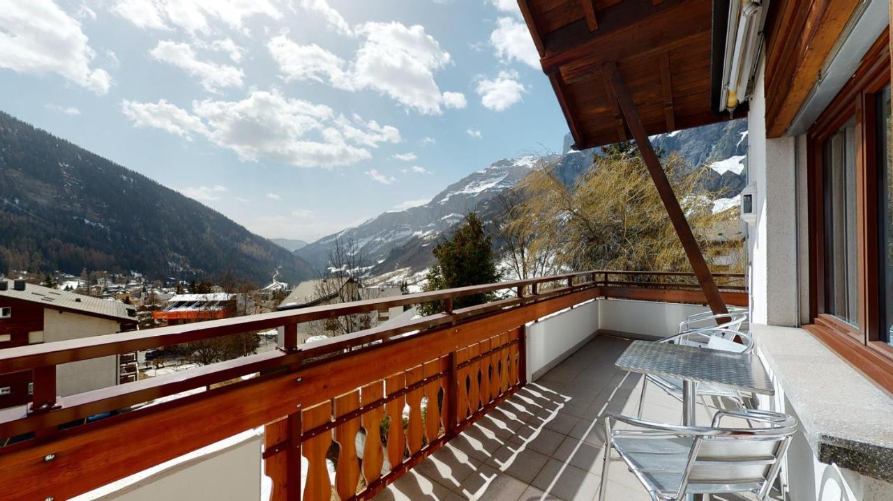 Gonenstein Residence In Leukerbad, Entire Apartment/Studio With Balcony Exterior photo