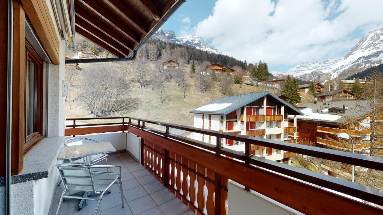 Gonenstein Residence In Leukerbad, Entire Apartment/Studio With Balcony Exterior photo