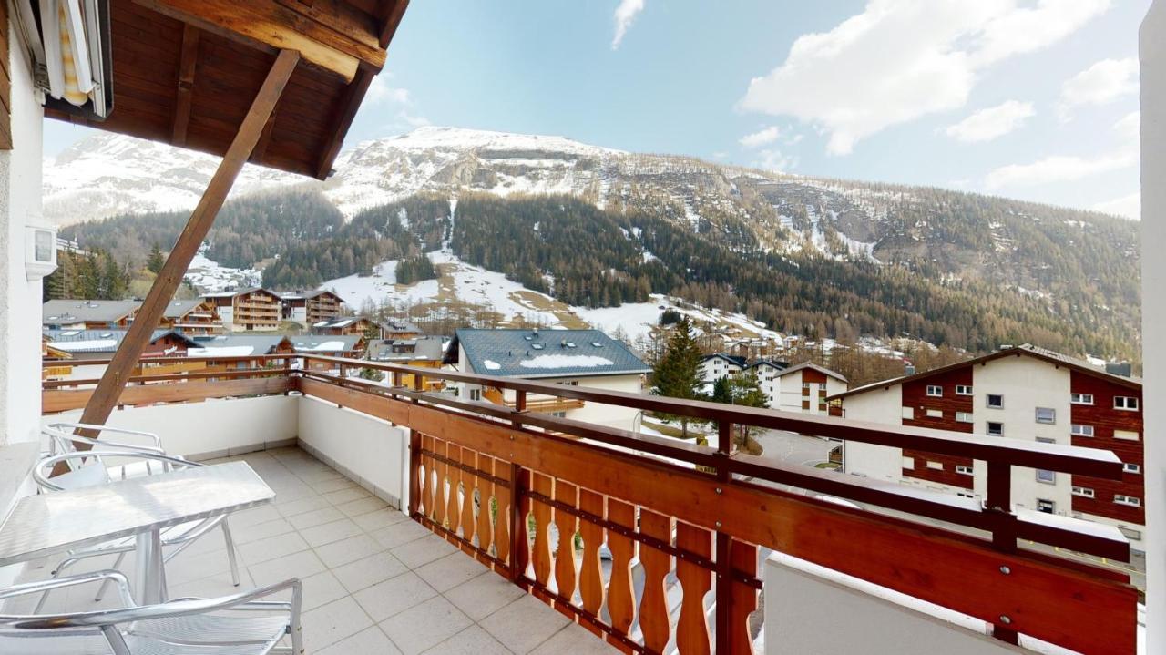 Gonenstein Residence In Leukerbad, Entire Apartment/Studio With Balcony Exterior photo