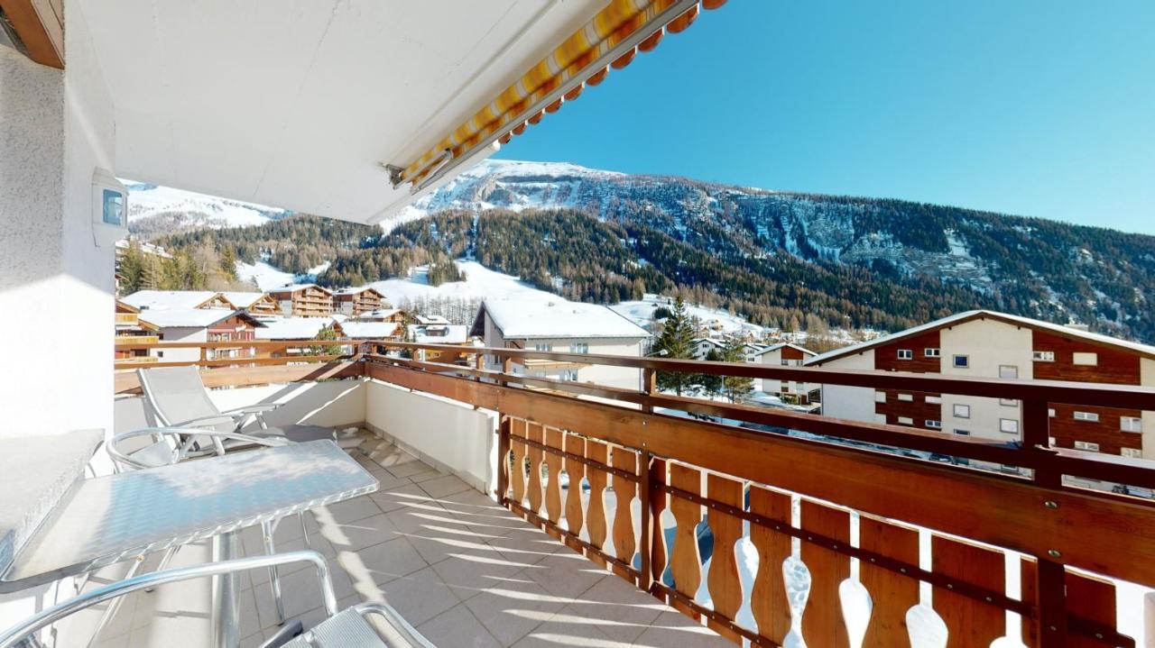 Gonenstein Residence In Leukerbad, Entire Apartment/Studio With Balcony Exterior photo